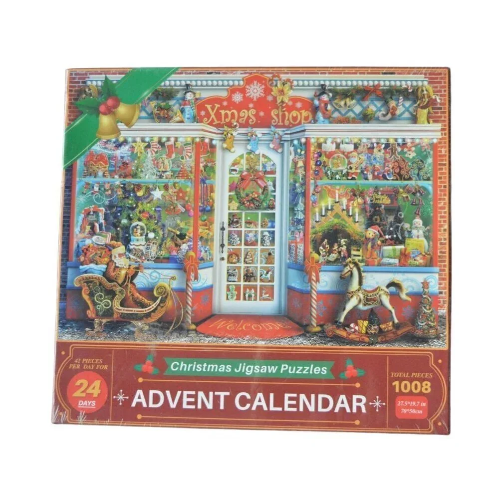 Advent Calendar 2023 Christmas Jigsaw Puzzle 1008 Pieces 27.5